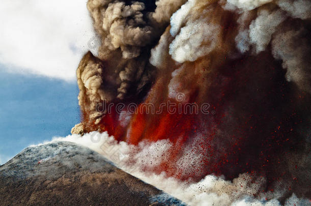 埃特纳火山喷发