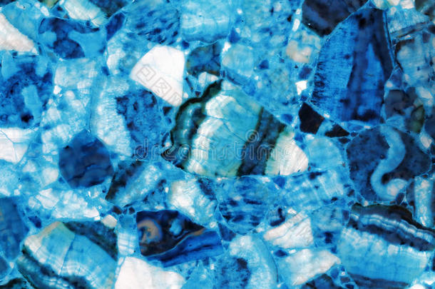 青色优质天然石材，图案精美