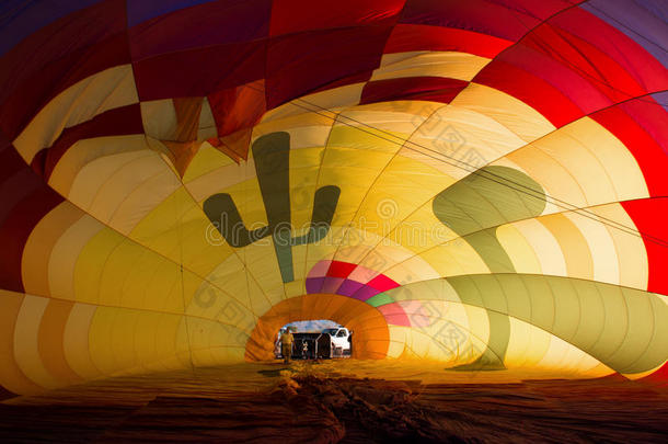 下午空气阿尔伯克基亚利桑那州气球