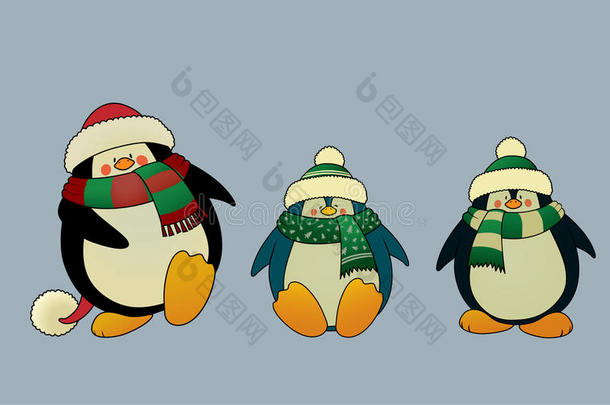 圣诞<strong>企鹅</strong>