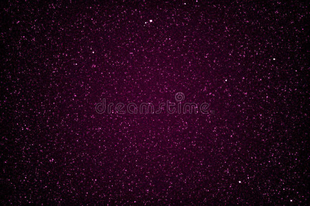 闪闪发光的紫色星空宇宙空间