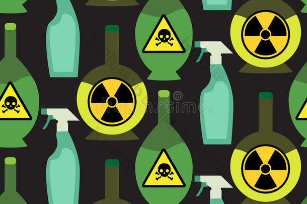 炼金术背景生物化学生物危害瓶子