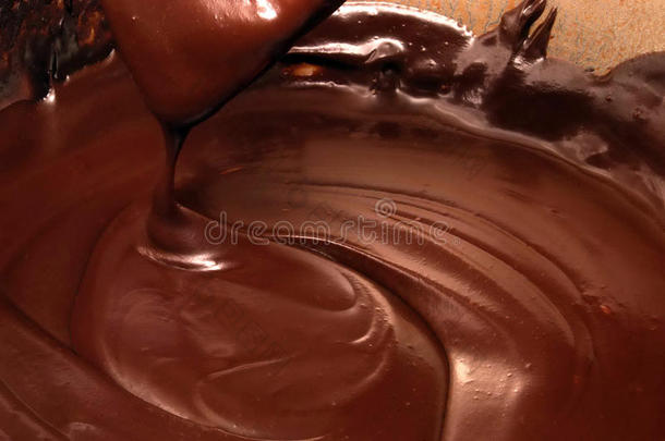 巧克力，奶油巧克力的特写图片