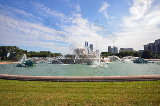 芝加哥白金汉喷泉