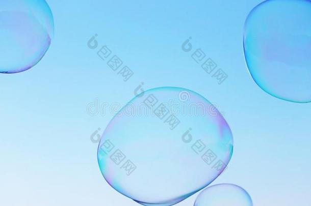 泡泡，泡泡特写肥皂背景现代简单抽象设计与合作空间