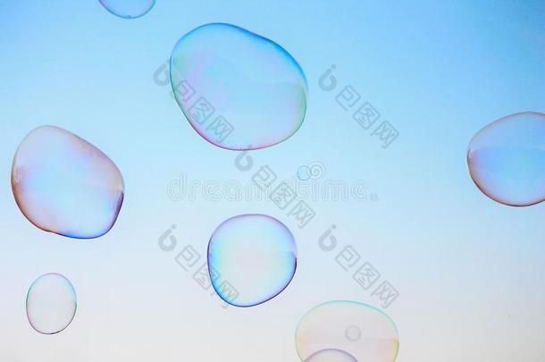 泡泡，泡泡，背景，复制空间，抽象特写肥皂泡背景现代简单抽象股票，照片，照片，