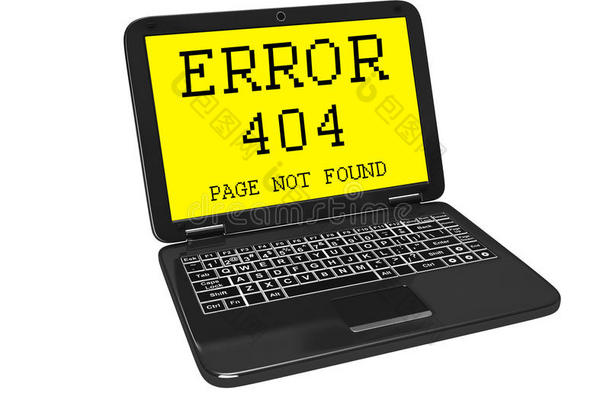 屏幕上的404错误