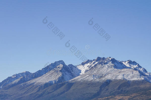 奥拉基山库克，新西兰，2014年4月16日；惊人的景观蒙特库克南岛，新西兰