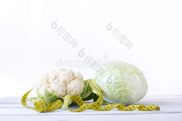 卷心菜和花椰菜有分量