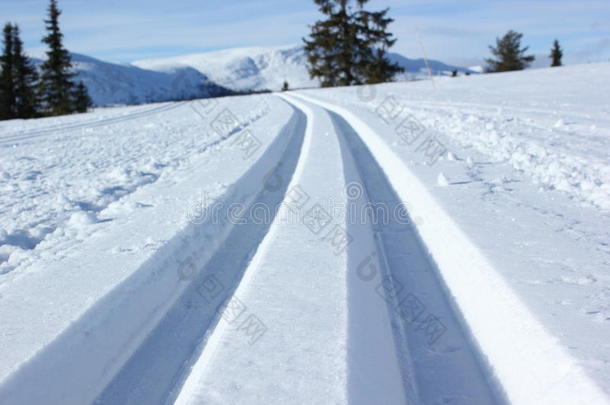 滑雪道