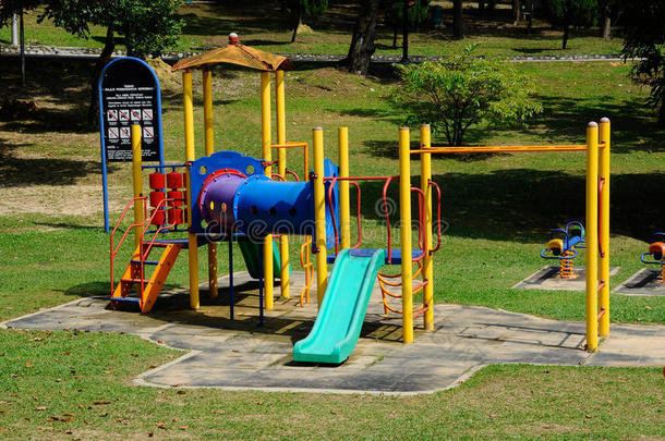 马来西亚雪兰莪的儿童户外游乐场