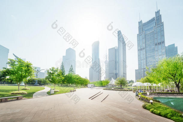 上海陆家嘴金融中心公园