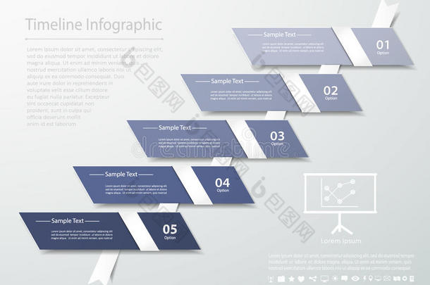 抽象模板5个步骤，用于业务设计、报告、步骤演示