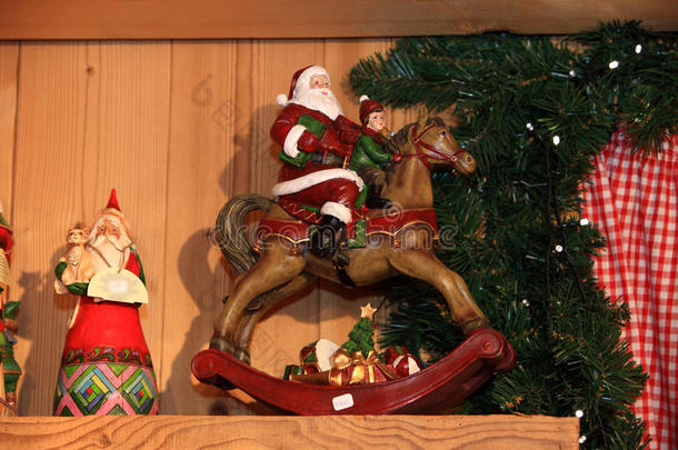 圣诞节和新年装饰装饰玩具复古风格