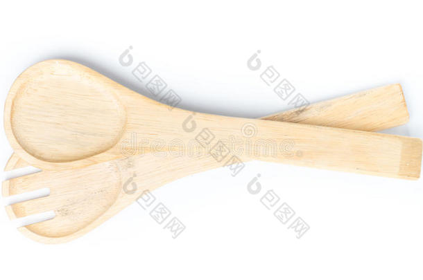 木制<strong>勺子</strong>和叉子