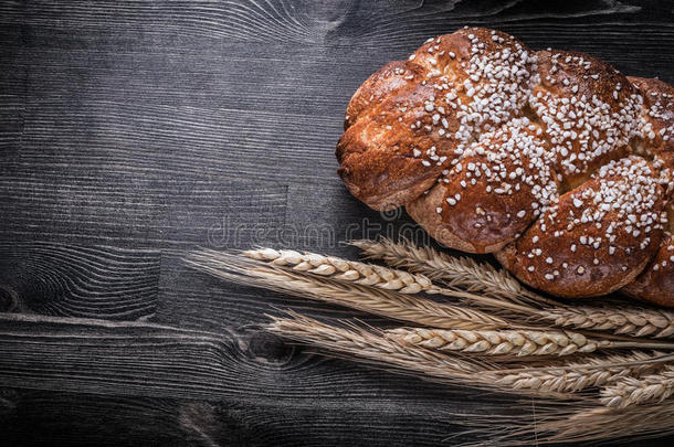 面包，小麦，黑麦，耳朵，食物和饮料的概念