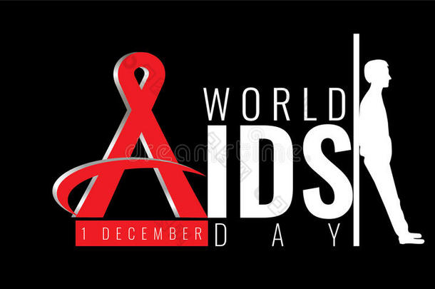 第一个12月世界<strong>艾滋病日</strong>概念
