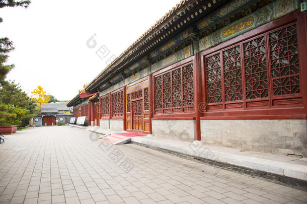 亚洲中国，北京，中山公园，古典建筑，寺庙