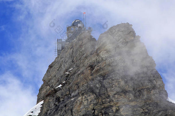 瑞士少女座山口狮身人面像高海拔观测站