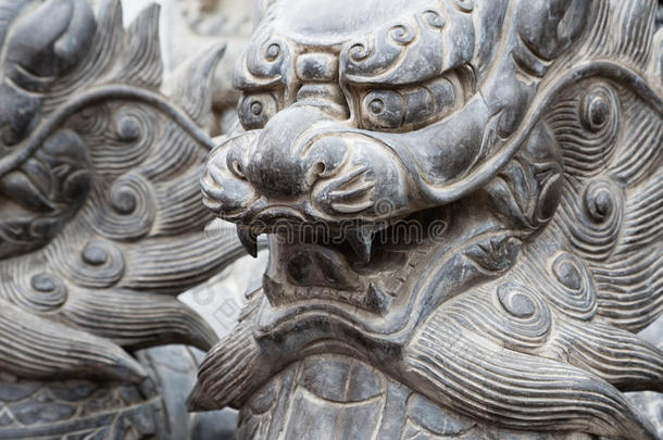 中国神话雕塑中的石头