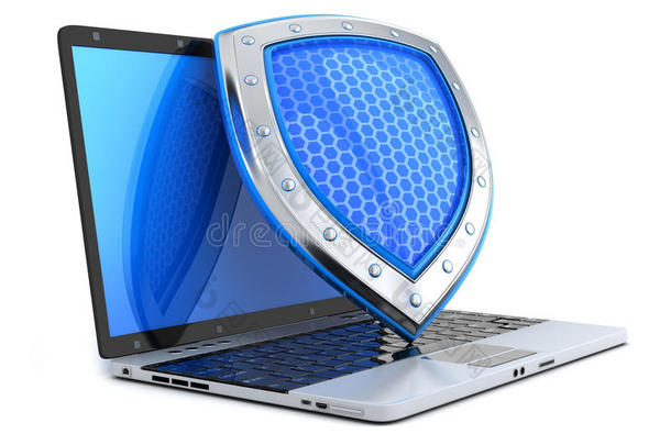笔记本电脑和屏蔽防病毒软件