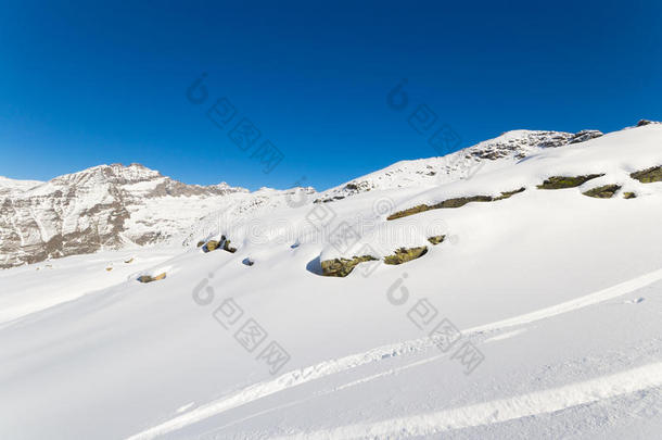 冒险阿尔卑斯山海拔高度角地区