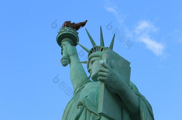 美国自由女神像关闭