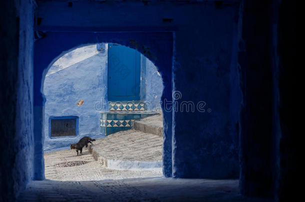 摩洛哥的厨师-蓝村