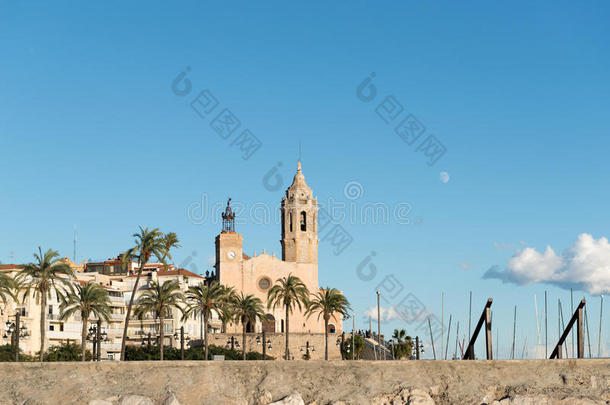 建筑的建筑学巴塞罗那海滩建筑