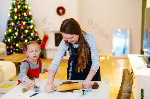 圣诞夜家庭烘焙
