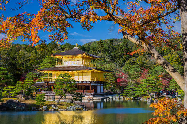 日本京都金阁金阁寺