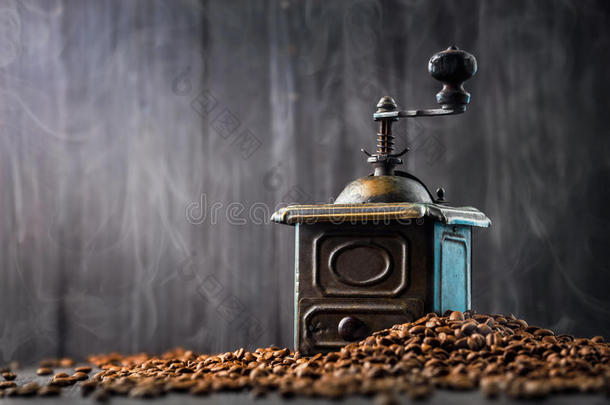 古董复古青铜咖啡机