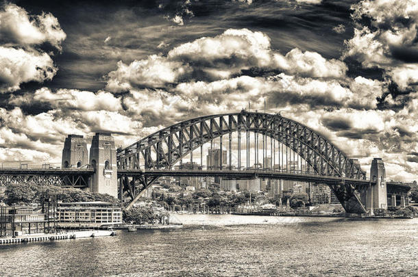 悉尼海港大桥的美丽景色