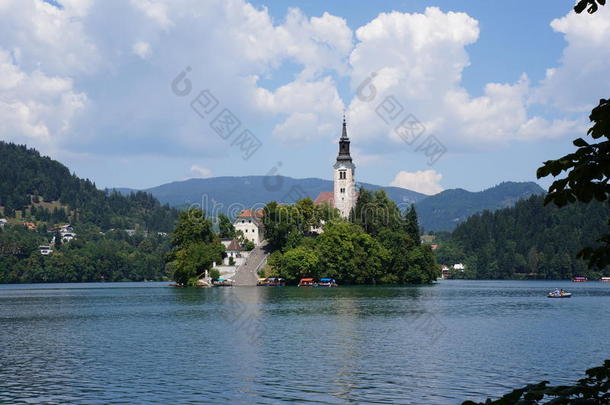 斯洛文尼亚的布莱德湖