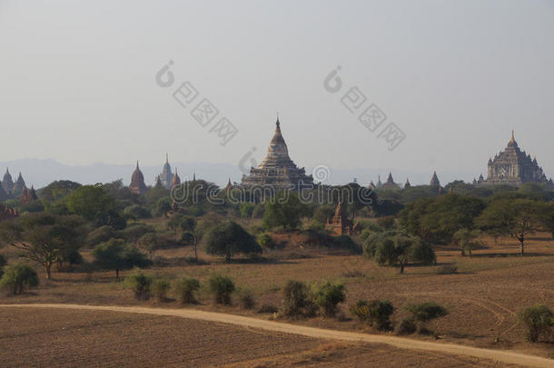 古老的寺庙和佛塔