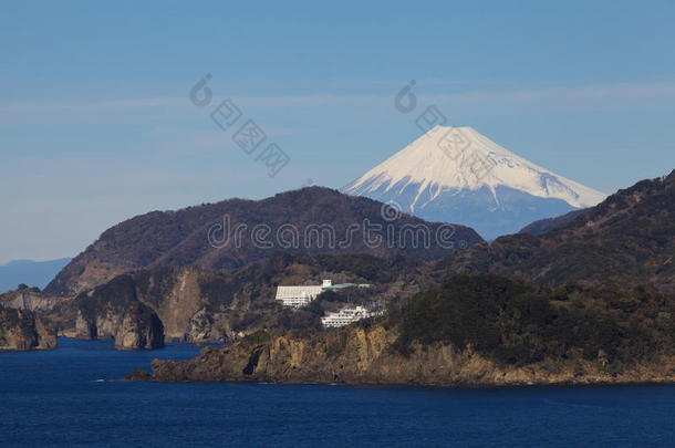 和亚洲背景海湾美丽的