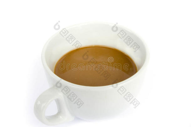 白底咖啡杯和茶碟