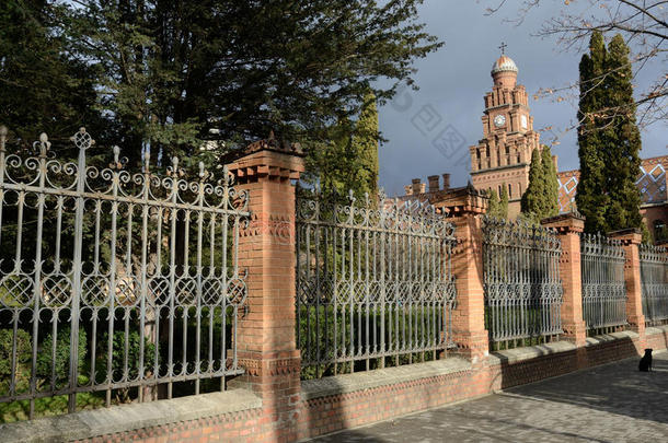 教堂在前大主教官邸建筑群，Chernivtsi