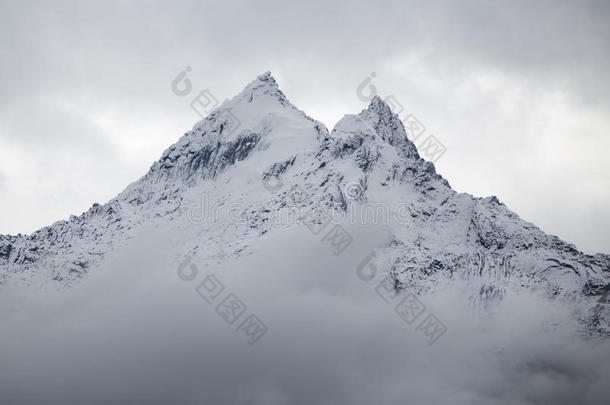 阿尔卑斯山海拔高度美<strong>国安</strong>第斯山脉美丽的