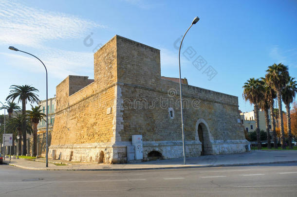 圣安东尼奥的碉堡。巴里。普利亚。意大利。