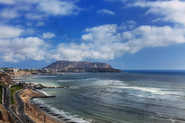 海岸线和沿海公路