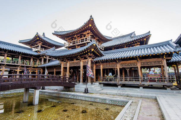 大梁公园或韩国历史剧在韩国。