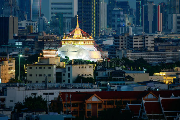 泰国曼谷金山重要的旅游目的地