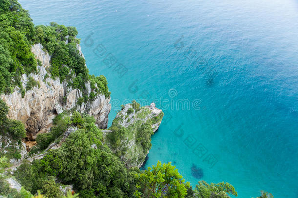 大西洋背景海滩信标美丽的