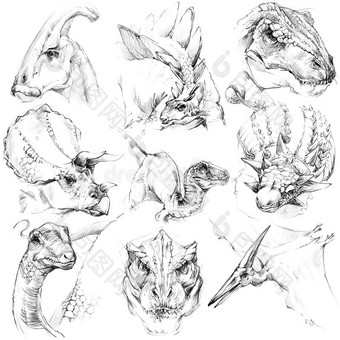 概述恐龙侏罗纪时期.图片