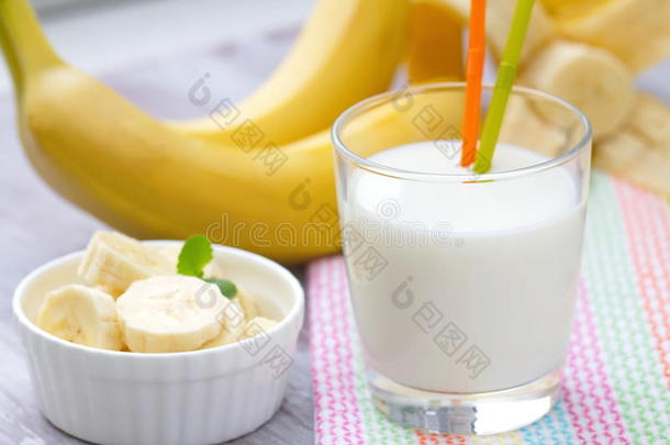 香蕉牛奶冰激淋