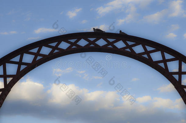 弧拱门博茨瓦纳宽度桥
