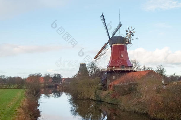 传统风车greetsiel