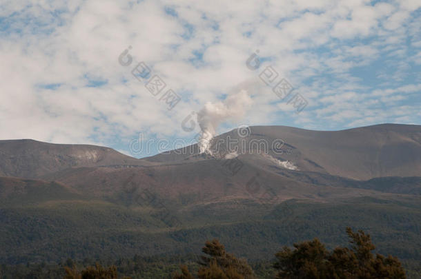 <strong>汤加</strong>里罗山特马里火山口喷发。 <strong>汤加</strong>里罗过境点