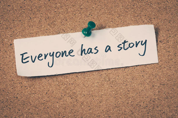 每个人都有一个故事